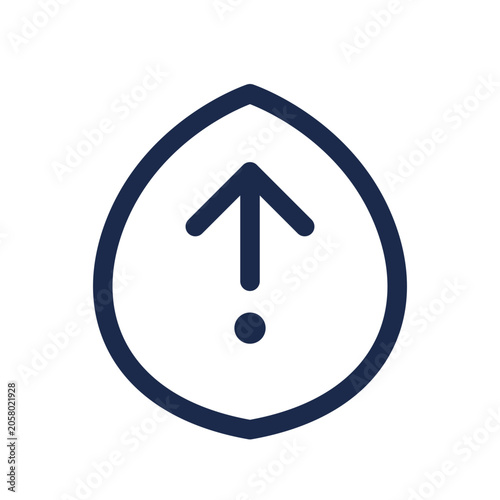 Incident response security icon — cyber emergency outline vector