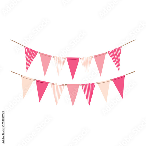 Red and white paper crane origami grid