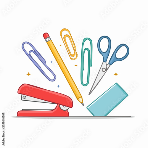 School and Office Supplies Collection