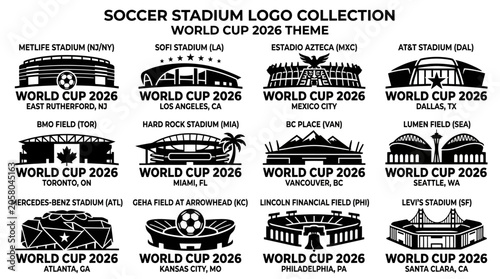 Soccer Stadium Logos World Cup.