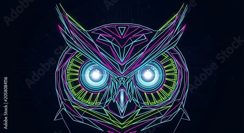 Abstract digital art of a glowing cosmic eye with vibrant energy.