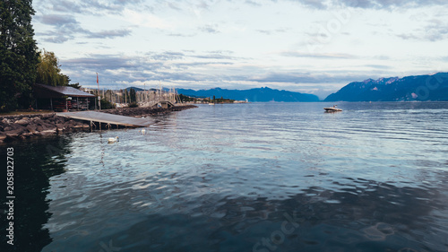 The lake