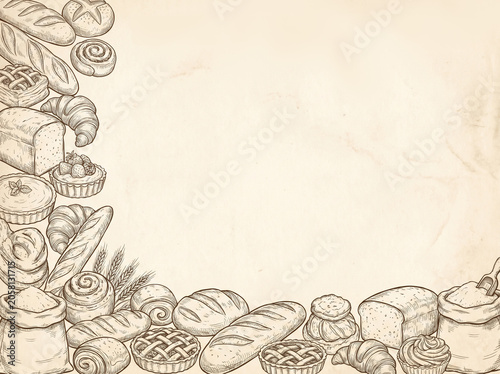 vintage floral background