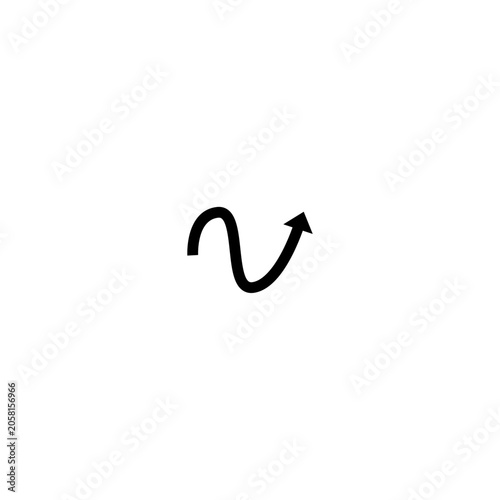 arrow icon graphic design vector illustration