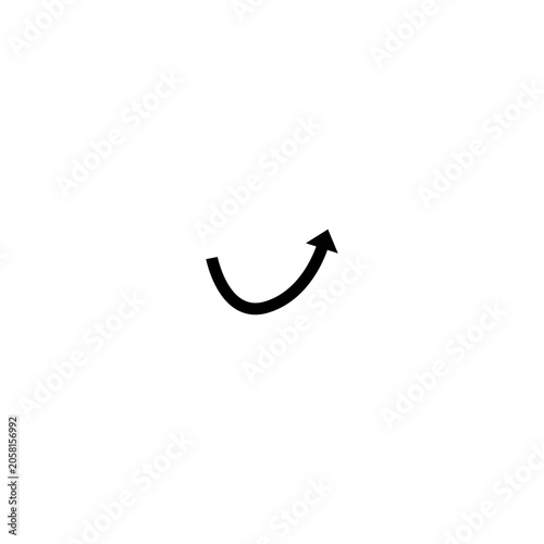 arrow icon graphic design vector illustration