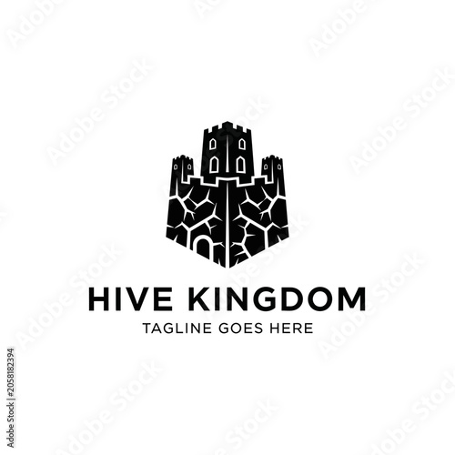 Fotografía Creative and unique branding for security firms, community projects, or bee-related honey businesses