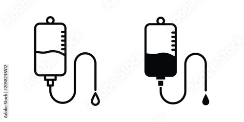 Photos iv drip bag icon