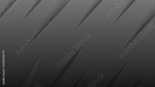 Abstract striped diagonal lines on gray background.