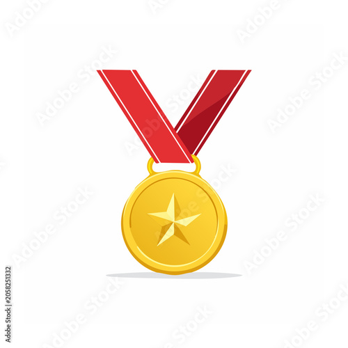 Red and yellow hot air balloon icon