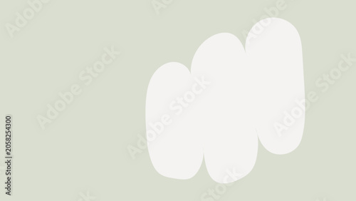 Schilderij op canvas Green paint brush frame HD wallpaper vector