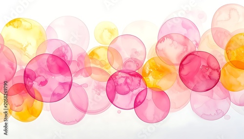 Flowing translucent spheres
