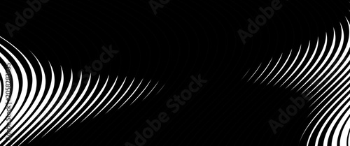 Canvas-taulu Thin line halftone gradient texture