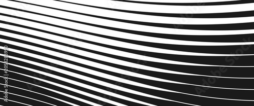 Vászonkép Thin line halftone gradient texture