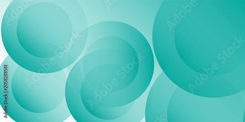 Modern simple art minimalist banner background  pastel colorful  Light Blue gradations