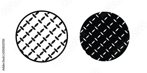 Fotografie Anti skid feet icon