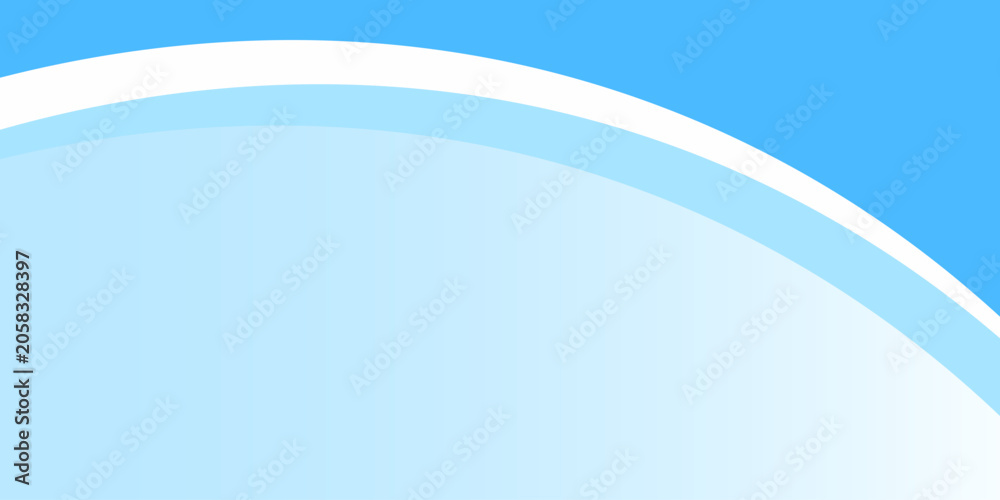 Obraz premium A smooth gradient background with light blue and white colors. The background features a soft, flowing texture with blue shades. Business style background, professional geometric background.