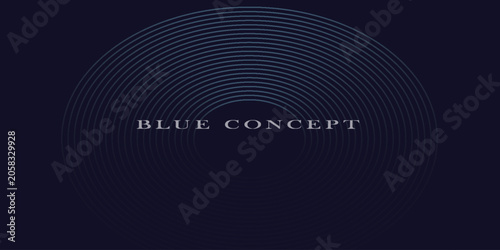 Slika na platnu Blue background