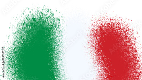 Italy Flag Spray Paint Background Texture Vector Illustration, isolated, transparent, png, suitable for Italian festival, national celebration, patriotic graphic design