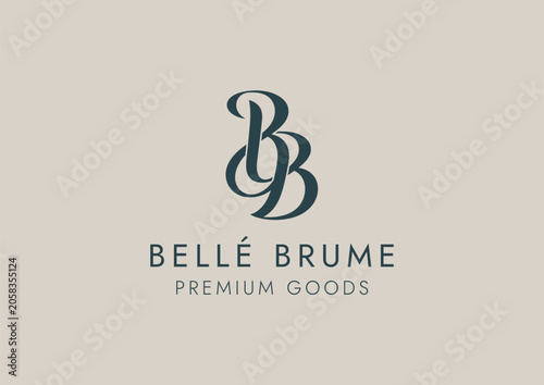 BB Luxury Monogram Logo