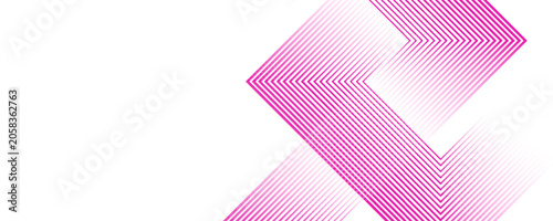 3D pink techno abstract background overlap layer on dark space with triangles lines effect decoration. Modern graphic design element stripes style concept for web  flyer  card 