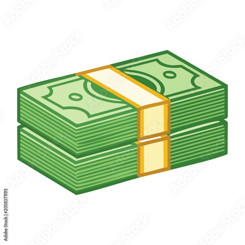 Stack of money icon