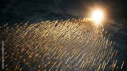 Golden Arrow of Success and Growth Towards Bright Future