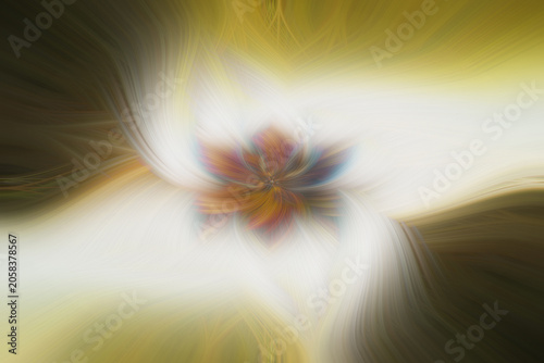Abstract background with radial, radiating, converging lines. Blur background texture of fractal design