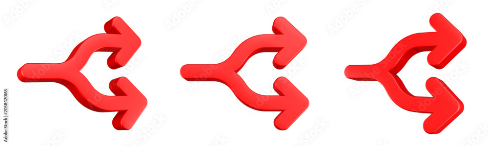 © Rani - arrow change icon 3d render