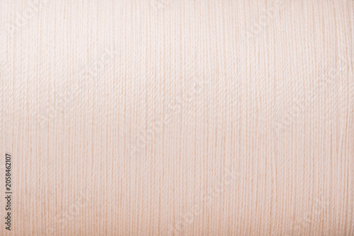 close up picture of beige thread texture fabric background handcraft theme wallpaper textile material design interior backdrop