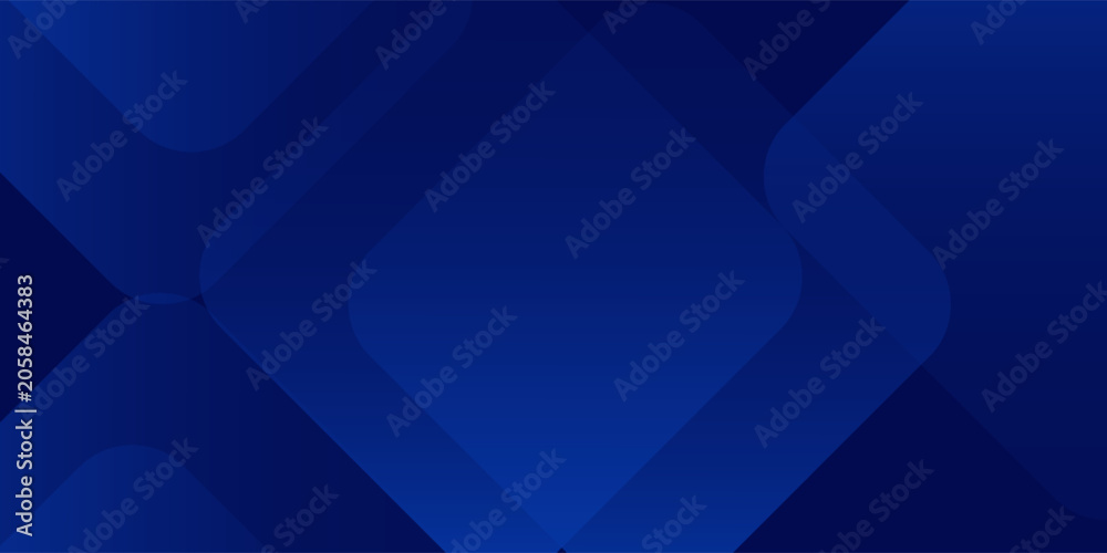 Obraz premium Abstract dark blue geometric background. Dynamic shapes composition.
