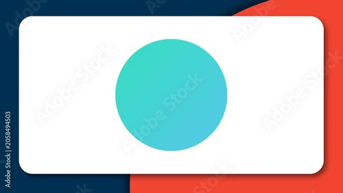 Colorful Camera Icon on Modern Background for Photography Design.