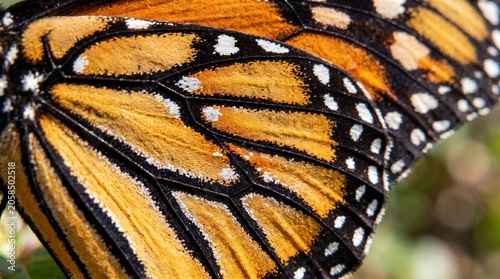 Butterfly wing macro close up showing intricate patterns colorful textures and natural design