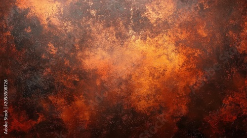 Abstract grunge texture dark red orange surface design background wallpaper pattern.