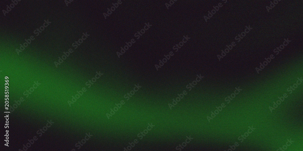 Fototapeta premium Neon Green Dark Wave Gradient Abstract Background