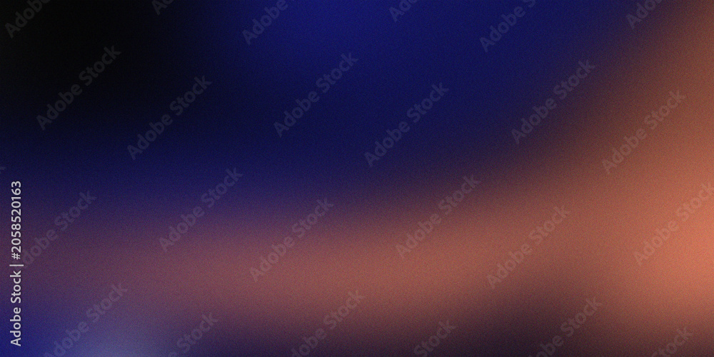 Obraz premium Navy Blue Orange Glow Abstract Background