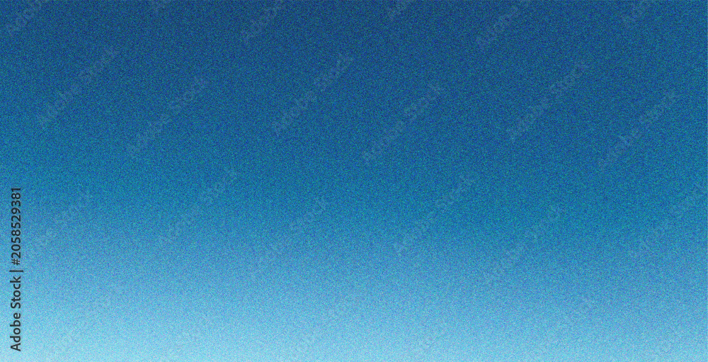 Fototapeta premium Refreshing cool blue gradient background with a fine subtle grain providing a clean and contemporary look