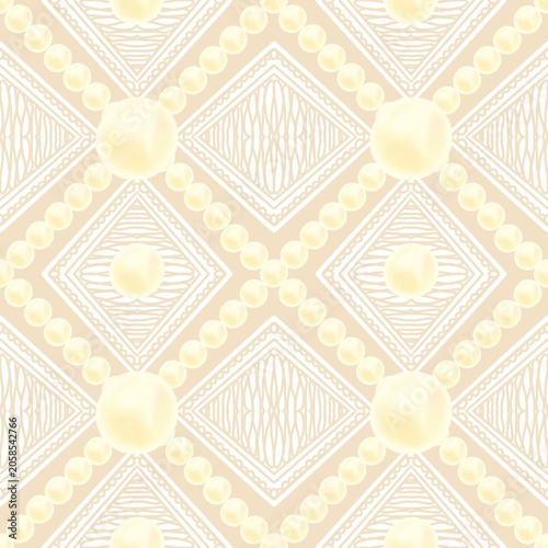 Pearl textile pattern 