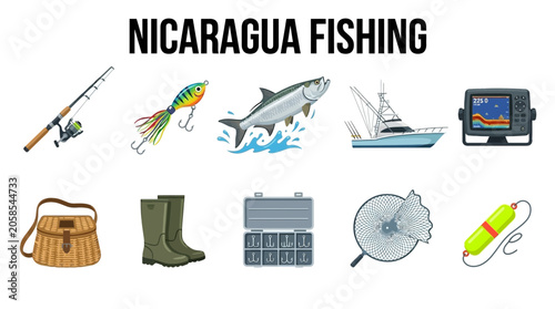 Foto Nicaragua Fishing Gear and Activities