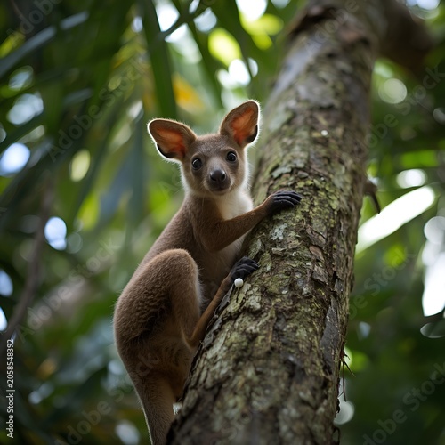 koala in tree