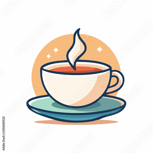 Steaming Cup of Tea or Coffee