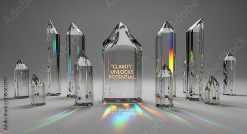 Minimalist Crystal Arrangement 646 v2 Gigapixel
