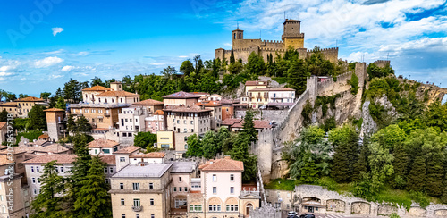 Φωτογραφία View of San Marino, a microstate on the Italian Peninsula