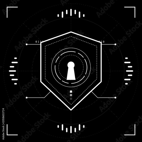 Cyber security Icon ideal for presentation, corporates and website
