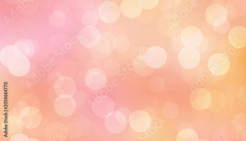 Konstfotografi Orange red sweety soft light blurred bokeh background