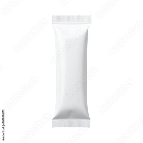 Blank Single-Serve Condiment Packet Mockup Isolated on Transparent Background