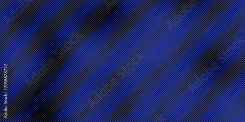 Bild auf Leinwand Dynamic dark tech grid utilizing slanted linear elements in cobalt and black sha