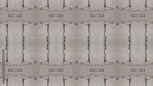 Grey Concrete Brick Wall Seamless Pattern Texture