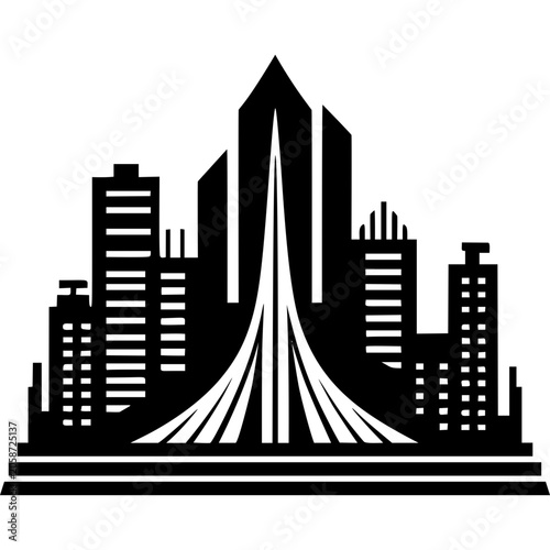 Dhaka Icon Vector