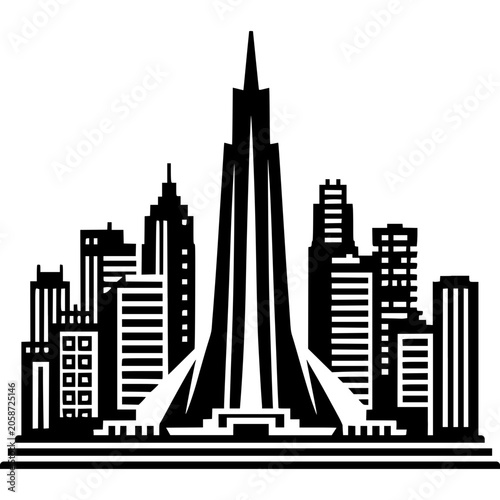 Dhaka Icon Vector