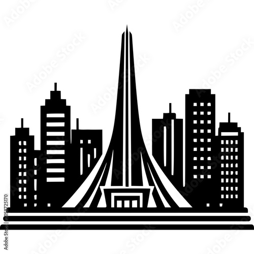 Dhaka Icon Vector